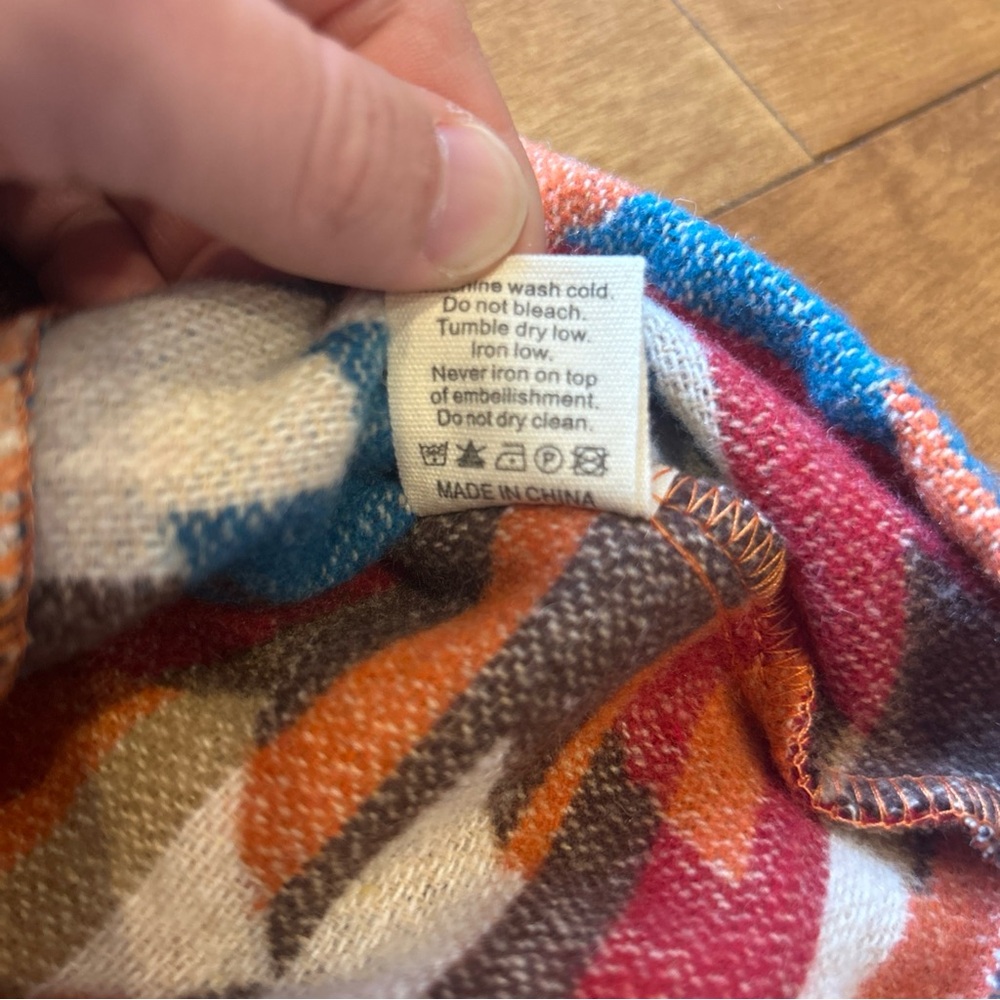 Southern Grace Colorful Patterned Shacket - Picture 4 of 7